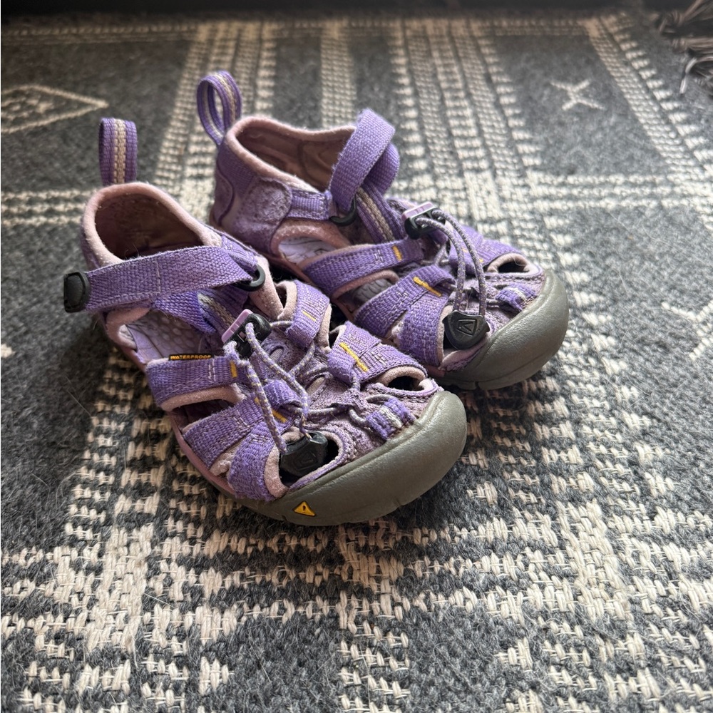 Kids Keen Purple Sandals